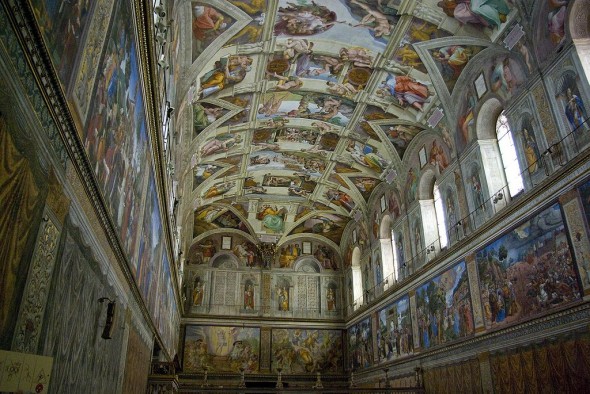 Lukisan Michelangelo dari Langit-langit Kapel Sistina